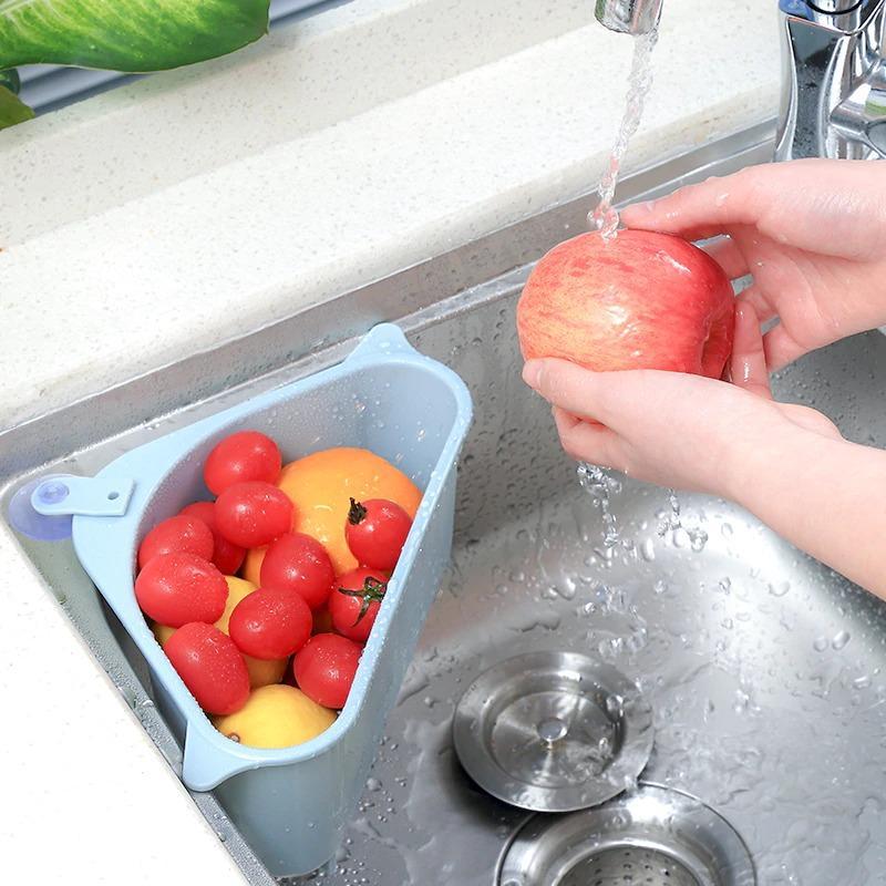 Kitchen Sink Drain Basket Organizer